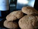 Slightly sour, slightly seedy spelt + wheat rolls